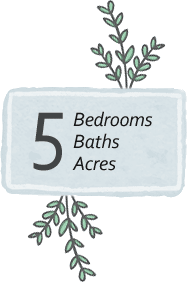 5 bedroom vacation rental